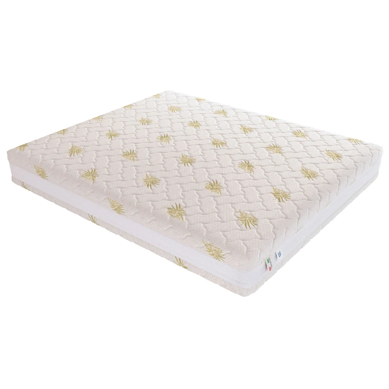 Materasso 100% lattice alto 18 cm 80x200 cm Aloe - Outlet