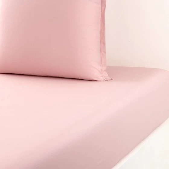 Drap housse Percale Macaron