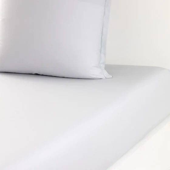 Drap housse Percale Glacier