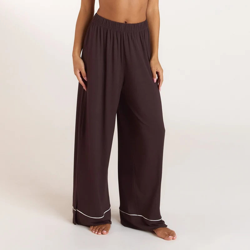 Pantalon de Pyjama Modal - Chocolat Noir