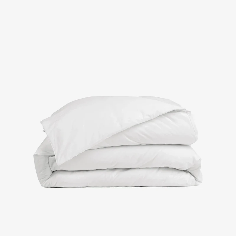 Housse de couette satin de coton - 4 coloris au choix