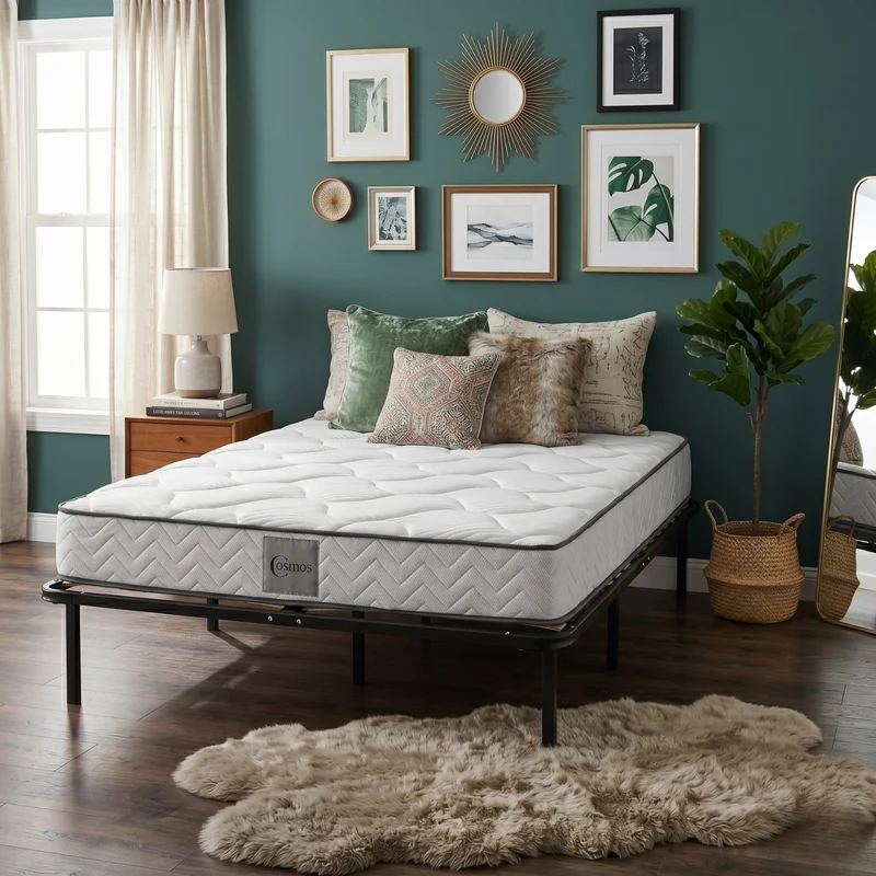 Ensemble sommier et matelas hybride - Collection Confort