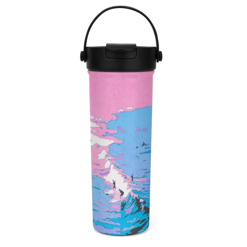 Gourde isotherme personnalisée avec infuseur à thé 590 ml