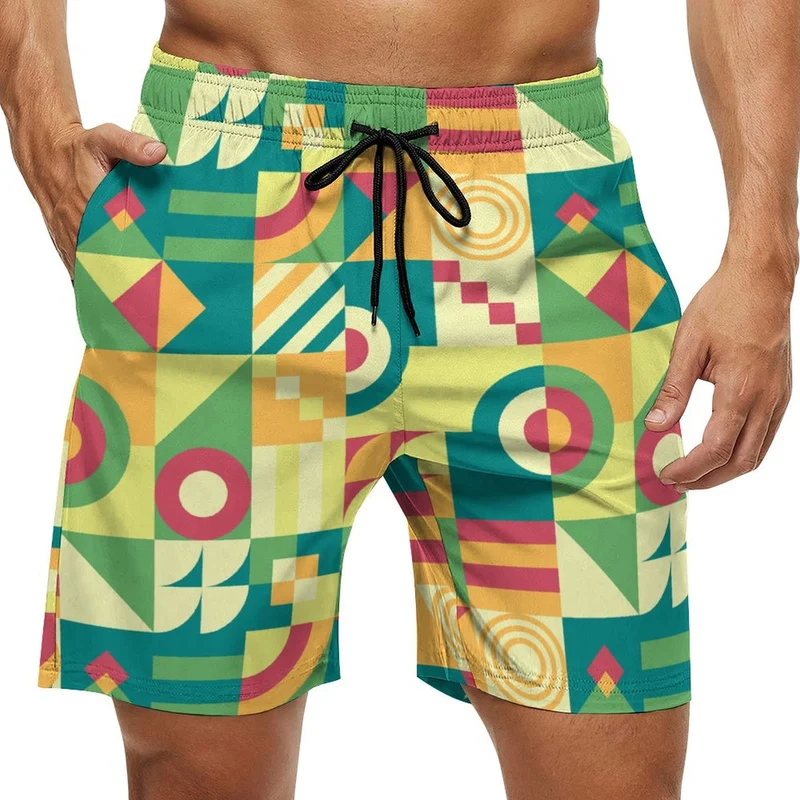 Short Homme Coton Impression Intégrale Personnalisable Cordon de Serrage