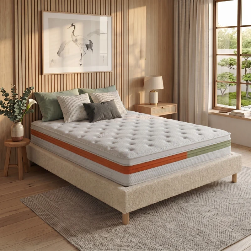 Matelas 2 conforts : Un côté ferme, un côté souple - Collection Bi-confort