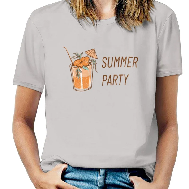 T-shirt Col V Femme Personnalisé | Coupe Ample Fluide