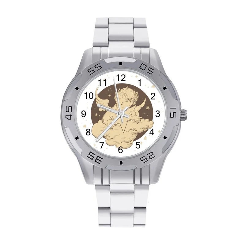 Montre Business Homme Acier Personnalisable | Cadran Logo & Photo