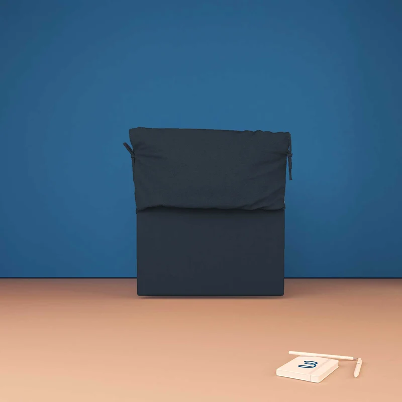 Testata letto singolo in ecopelle imbottita Licia Soft