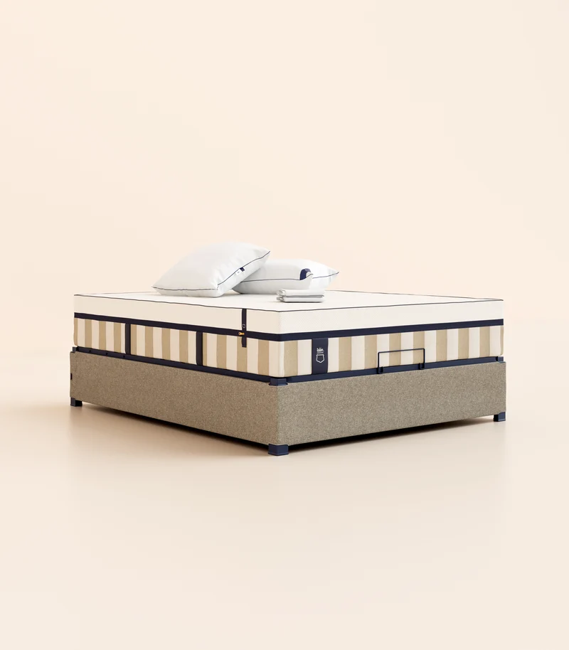 Pack lit 2 places Hybride 140 x 200 cm Bibloc