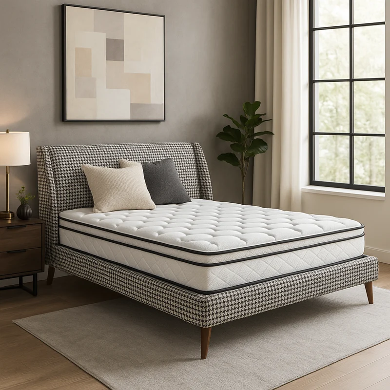 Pack Vintage : Lit Rétro Chic & Matelas César