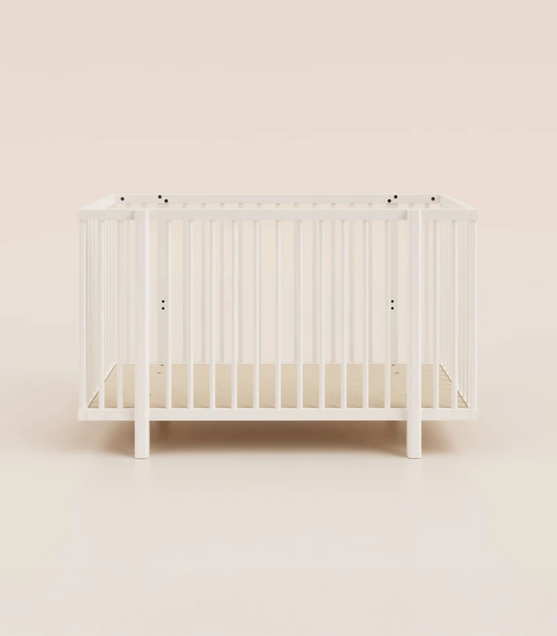 Lit bébé - Blanc craie