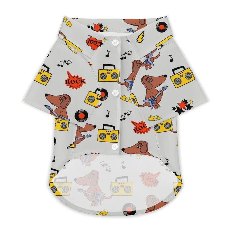 Chemise Personnalisée Extensible pour Chien et Chat