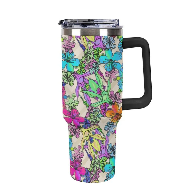Tumbler Isotherme XXL 40oz Personnalisé en Acier Inoxydable