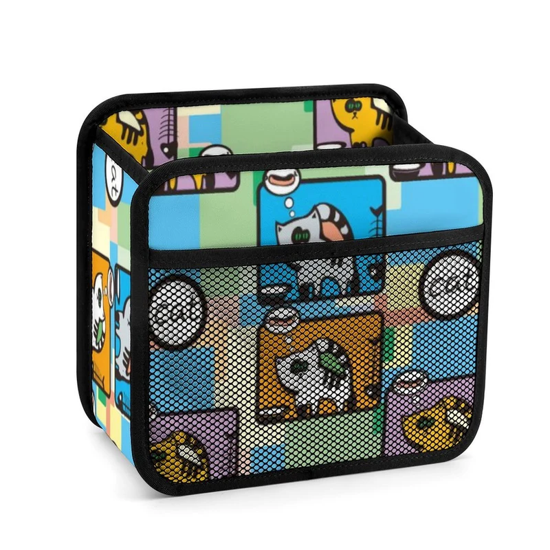 Organiseur de Siège Auto Personnalisé | Rangement Simili Cuir PU
