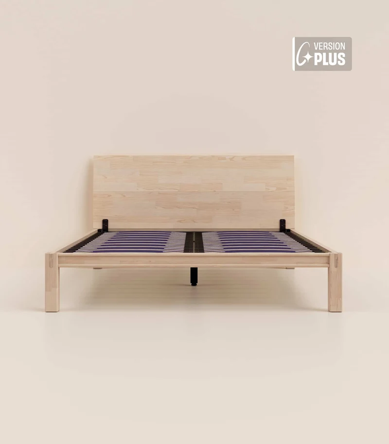 Lit en bois - Bois clair