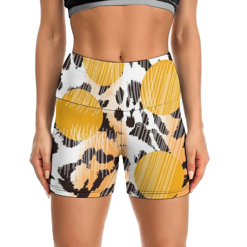 Short Yoga Personnalisé Taille Haute : Biker Short "Squat Proof"