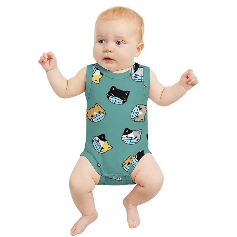 Barboteuse Bébé Personnalisée | Body Sans Manches Sensation Coton
