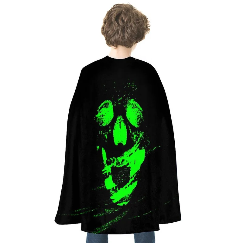 Cape Halloween Personnalisée Satin - Costume Enfant & Adulte (70cm)
