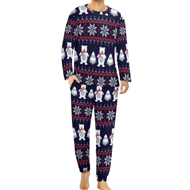 Pyjama Homme Personnalisé - Ensemble 2 Pièces Doux & Extensible (S-6XL)