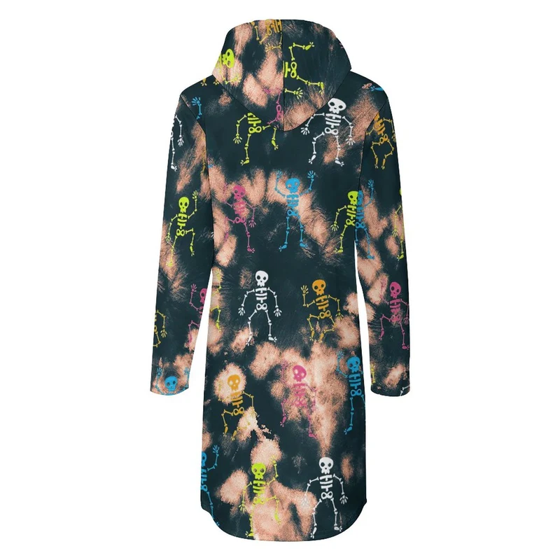 Robe Sweat à Capuche Femme : Hoodie Dress avec Poche Kangourou