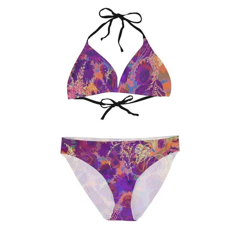 Bikini Personnalisé Femme | Maillot de Bain 2 Pièces Shorty