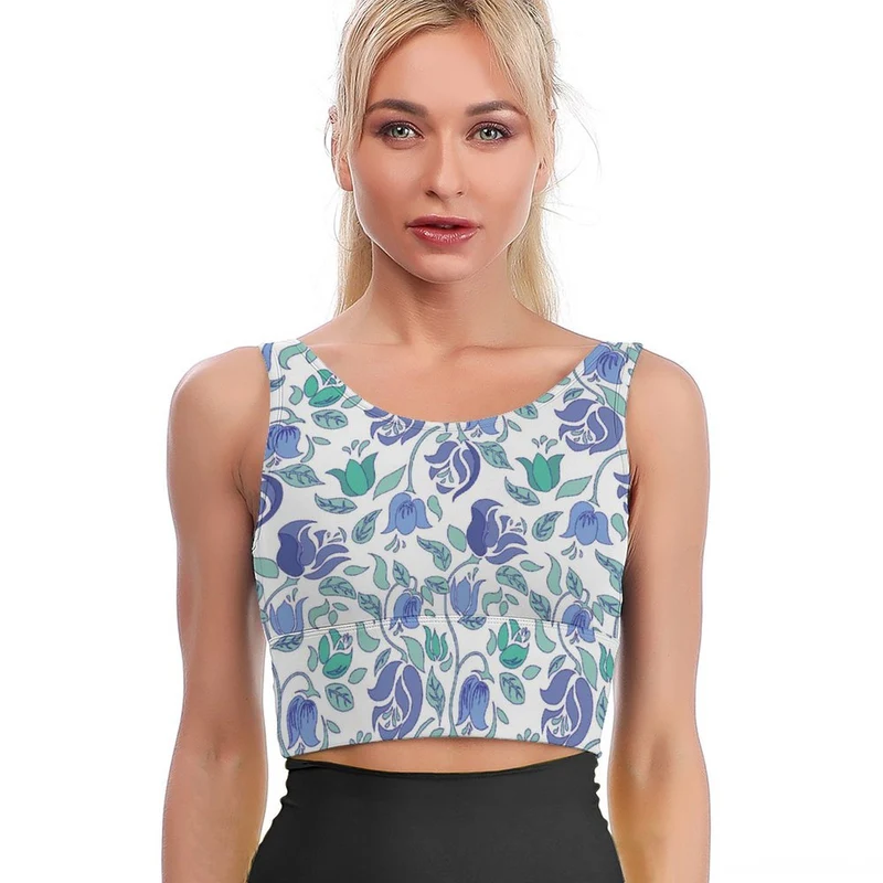 Brassière de Sport Personnalisée Femme | Sans Armatures & Imprimée