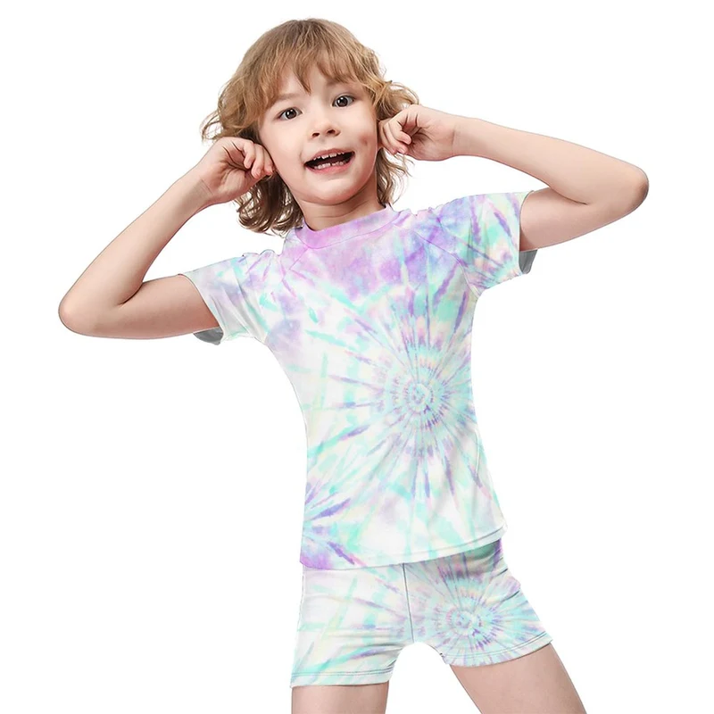 Maillot de Bain Enfant Personnalisé | Ensemble 2 Pièces Anti-UV