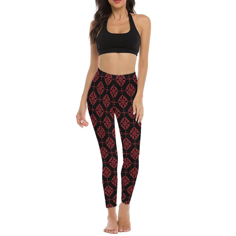 Legging Yoga Taille Haute Personnalisé | Effet Ventre Plat & Squat Proof