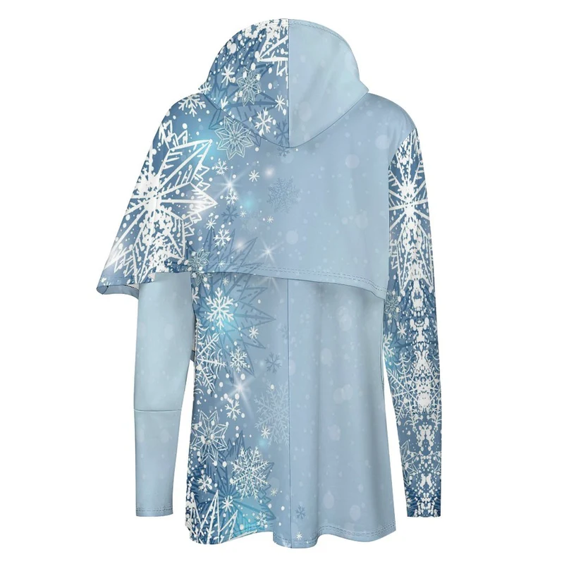 Sweat à Capuche Long Femme Personnalisé | Coupe Slim & Chaleur Douce