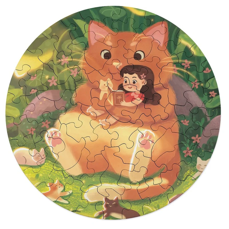 Puzzle en Bois Forme Animal Personnalisé | Jeu Éducatif & Art Déco