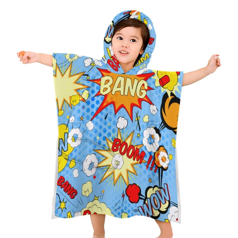 Serviette de Bain à Capuche Enfant | Douce & Personnalisable