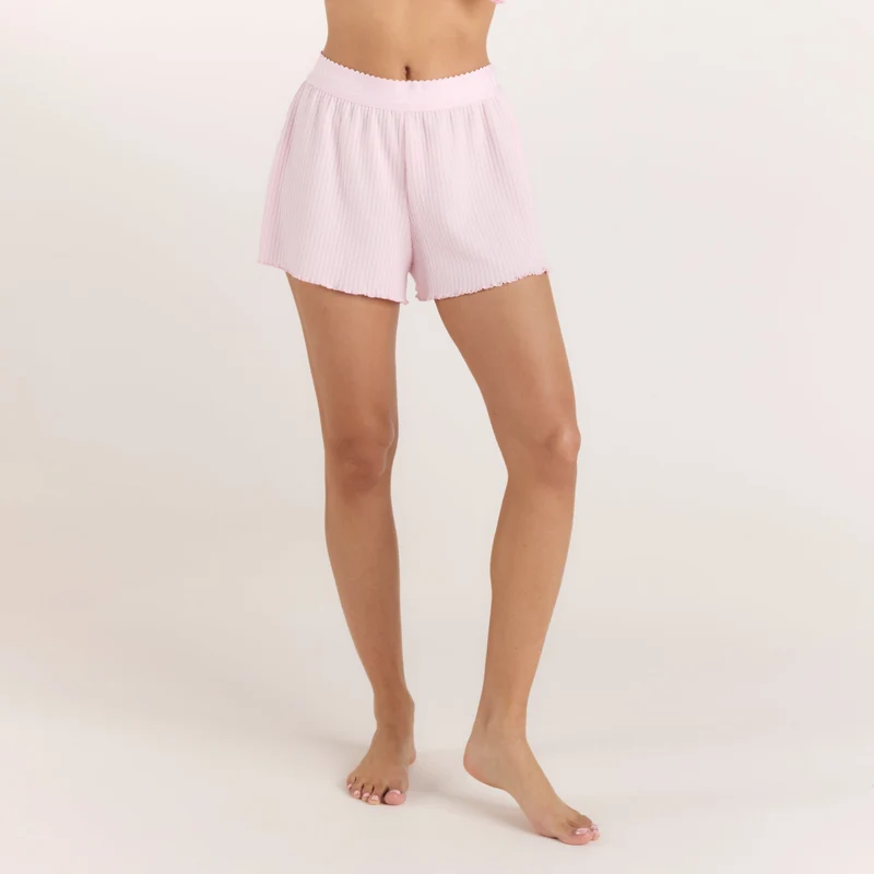Pantalon de Pyjama Soft Waffle - Rose