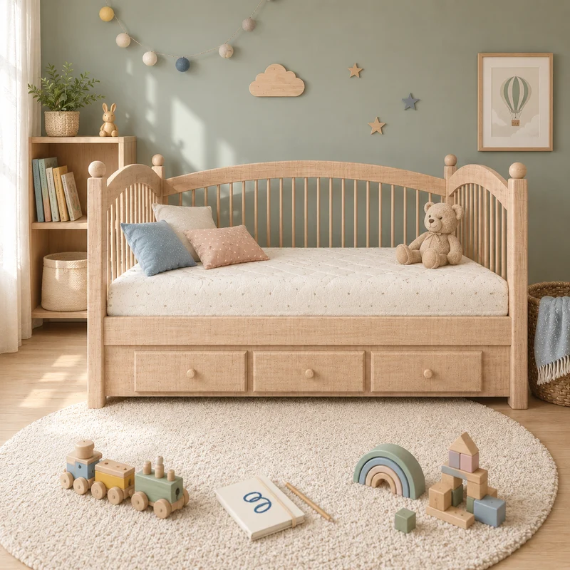 Materasso bambini e camper alto 9 cm Babyflex