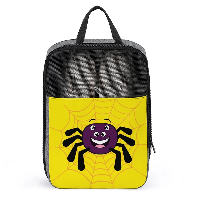 Sac Chaussures Voyage Personnalisé | Tissu Givré & Mesh Respirant