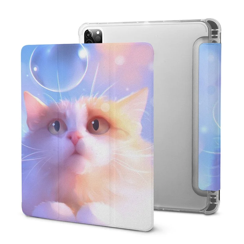 Coque iPad Personnalisée avec Porte-Stylet | Smart Case Tri-Fold