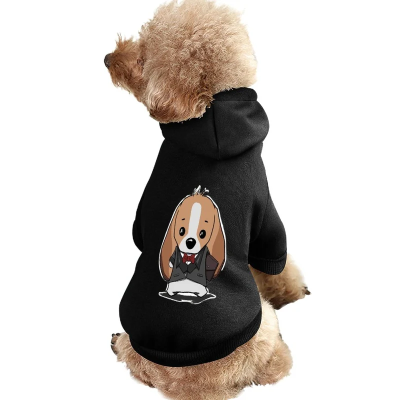 Hoodie Hip-Hop Chien & Chat Personnalisé | Sweat à Capuche Streetwear