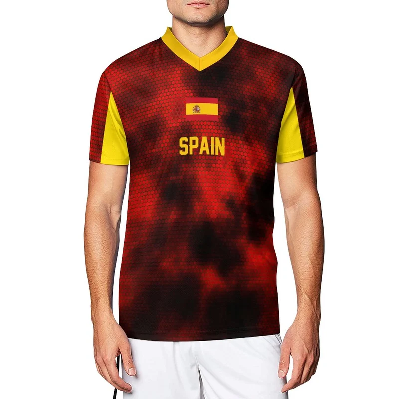 Créez Votre Maillot de Foot Personnalisé | Tissu Respirant Col V