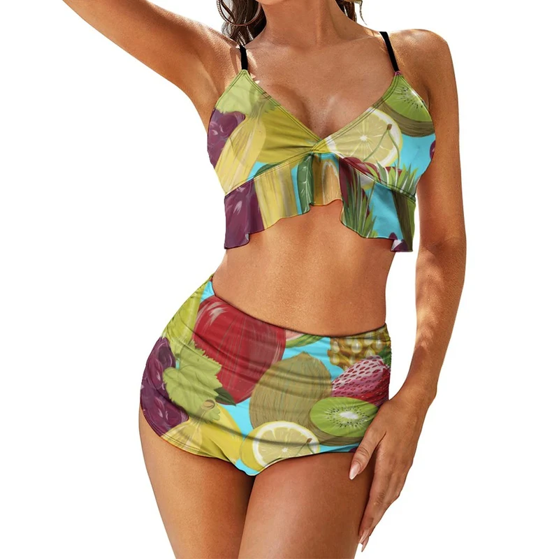 Bikini à Volants | Votre Maillot de Bain Féminin & Personnalisé