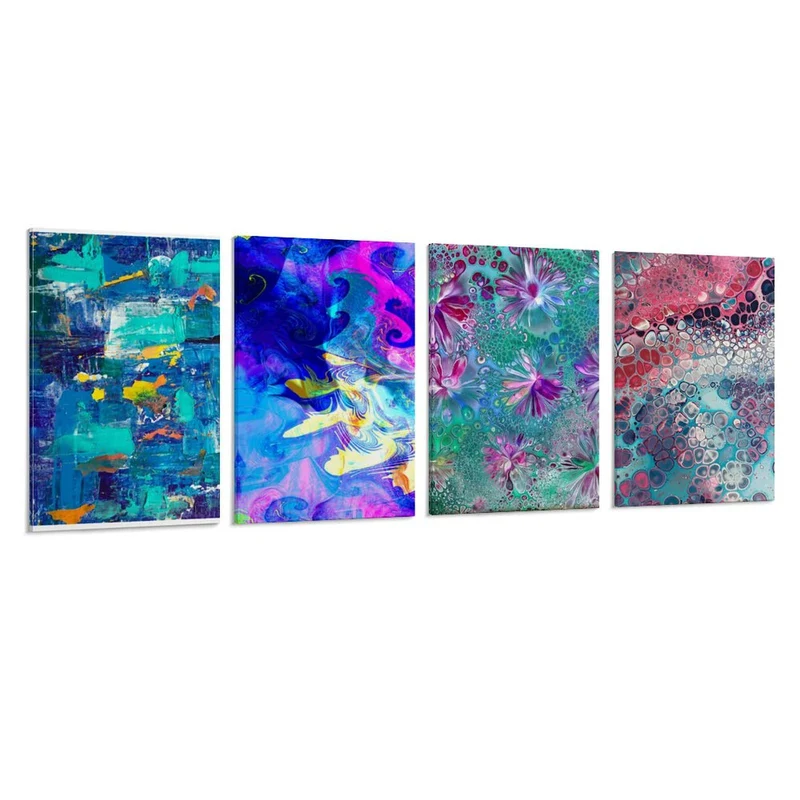 Votre Galerie Murale : Tableau 4 Parties Personnalisé