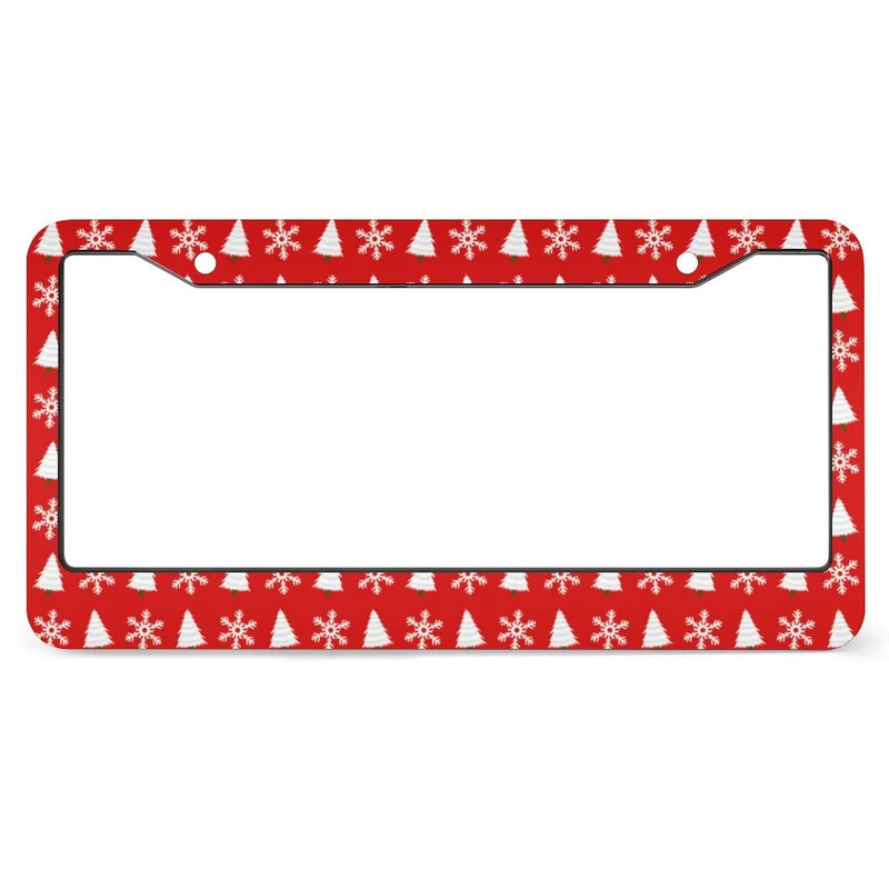 Cadre de Plaque d'Immatriculation Personnalisé | Aluminium US