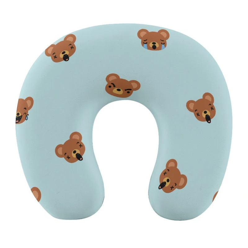Coussin de Voyage U Personnalisé | Mousse à Mémoire de Forme