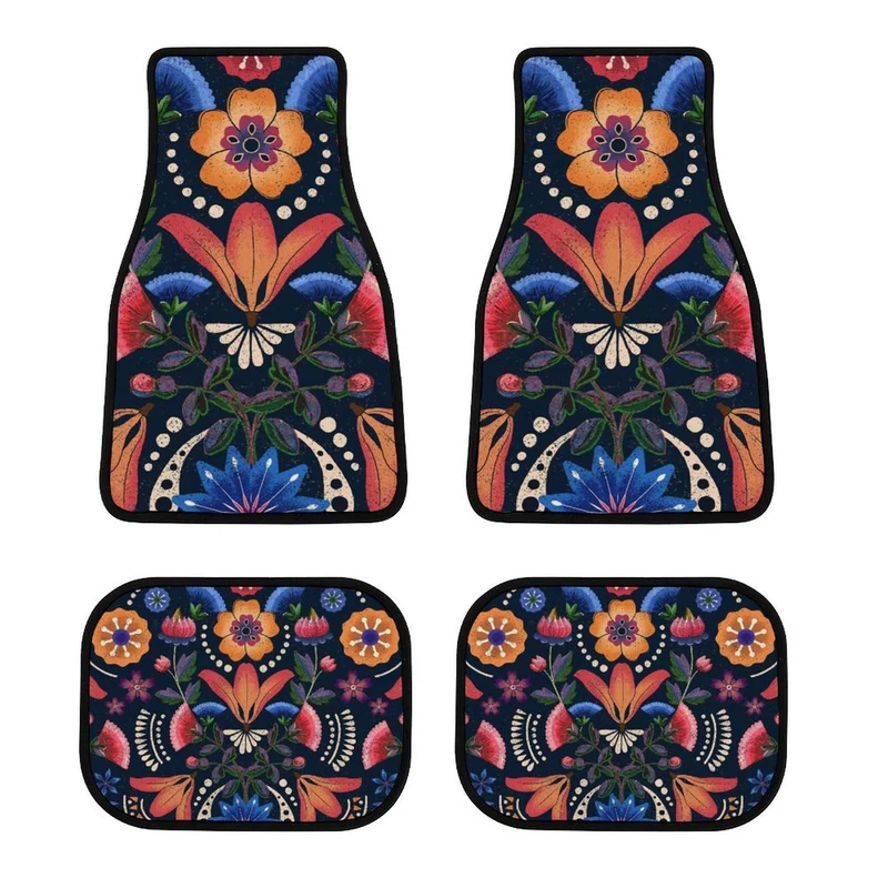Tapis de Sol Auto Personnalisés | Protection Intégrale (4pcs)