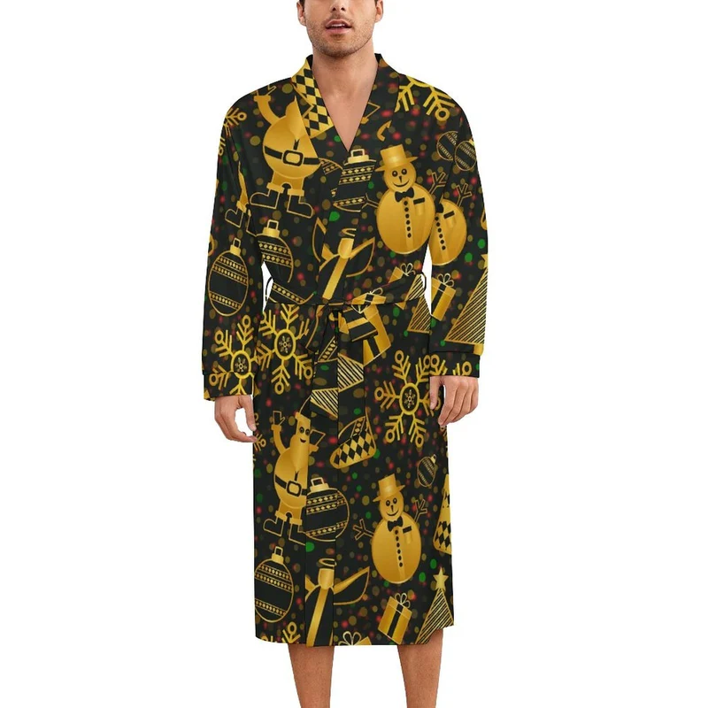 Robe de Chambre Homme Personnalisée | Peignoir Doux avec Photo