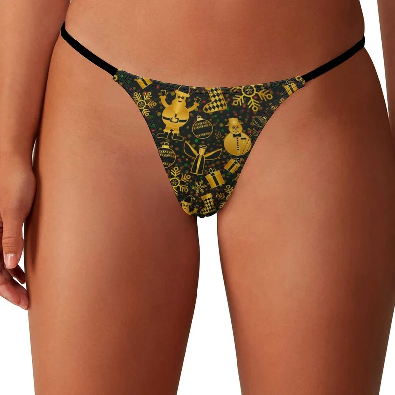 String Femme Personnalisé | Tissu Yoga Confort & Sans Couture