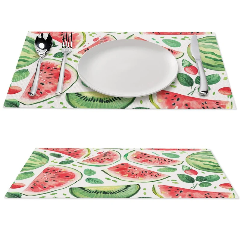 Set de Table PVC Personnalisé | Déco Facile à Nettoyer