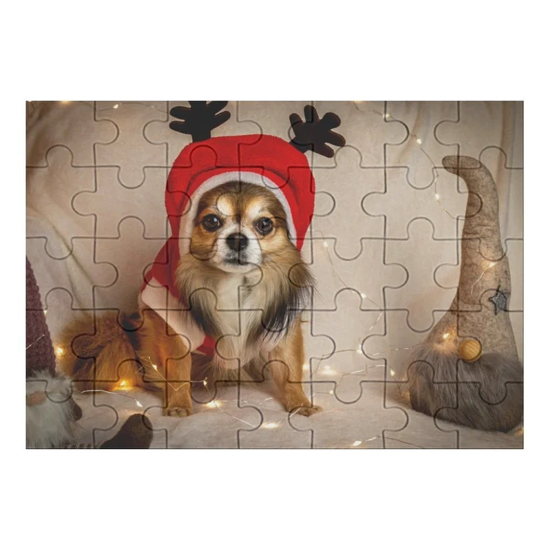 Puzzle en Bois Personnalisé Horizontal | Votre Photo en Casse-Tête