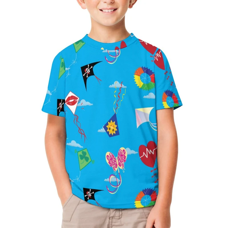 T-shirt Enfant Personnalisé | Imprimé Photo, Tissu Technique Sport
