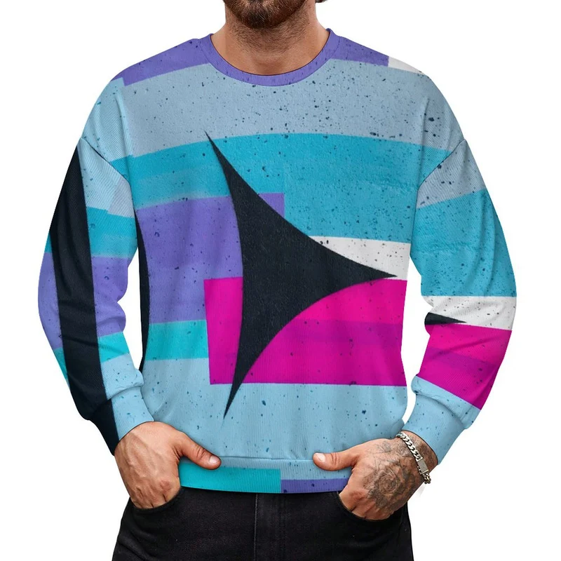 Sweat Unisexe Personnalisé | Sweatshirt Col Rond en Tissu Côtelé