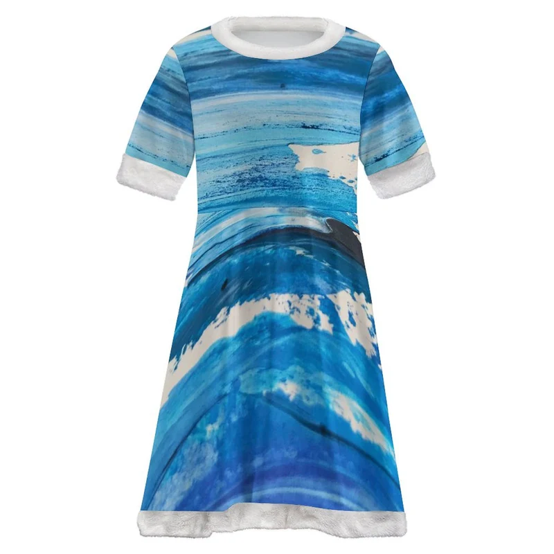Robe de Noël Personnalisée pour Enfant | Cadeau Fille Unique