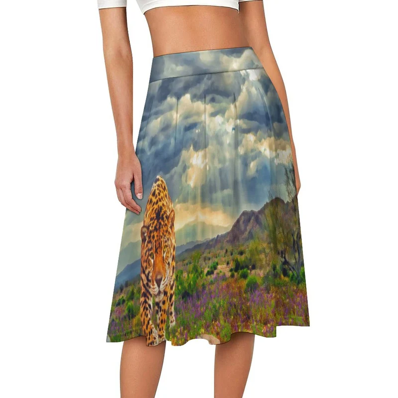 Jupe Midi Personnalisée Taille Haute | Style & Confort Femme